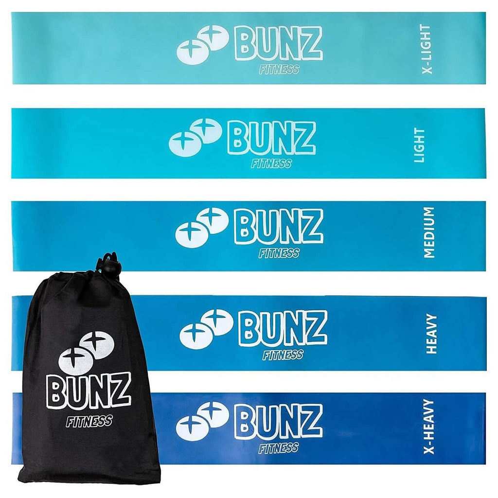 5個セット：Bunz フィットネスブーティーバンド