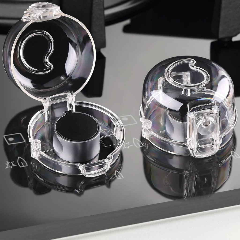 5-Pack: Kitchen Gas Electric Stove Knob Safety Covers