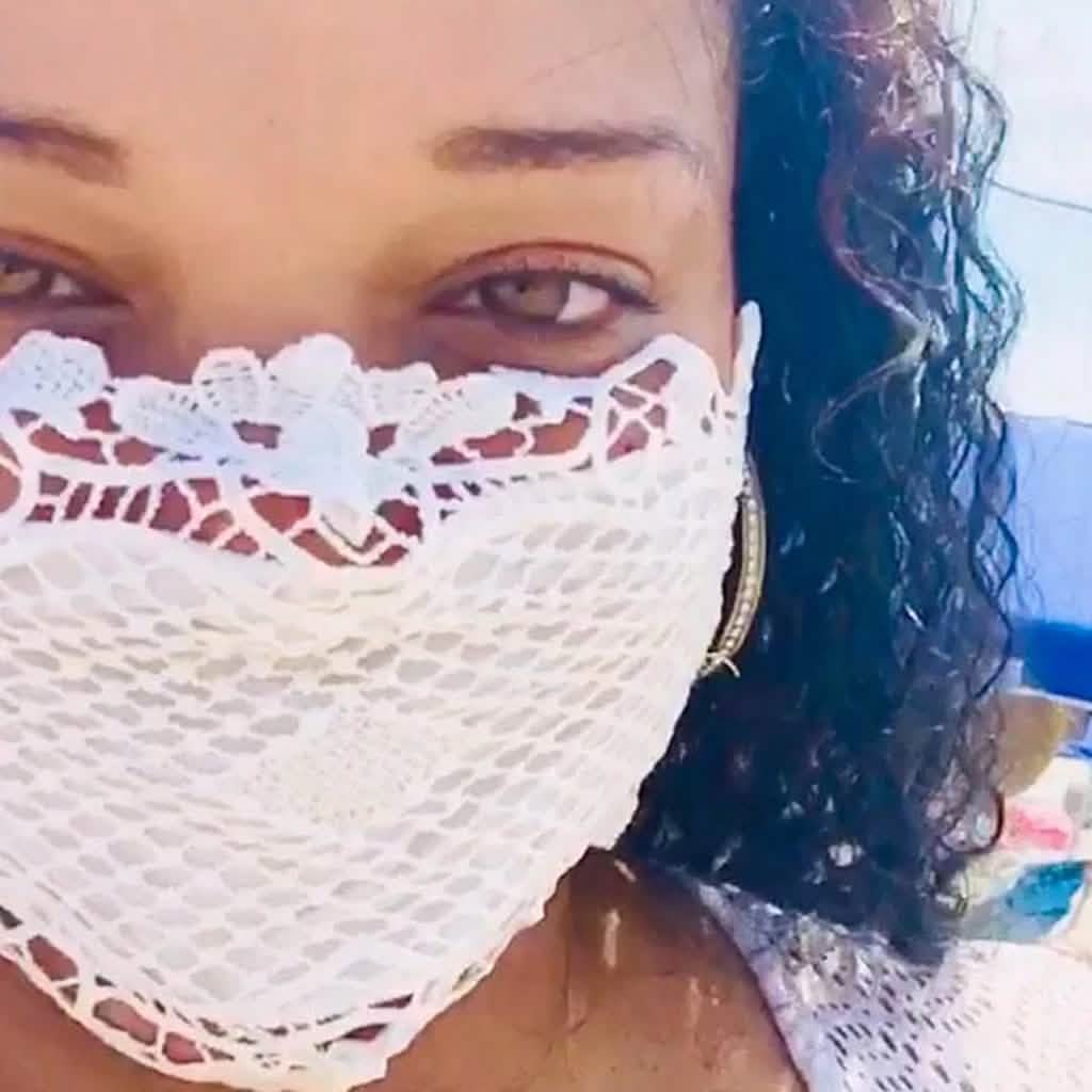 5-Pack: Lace Mouth Mask