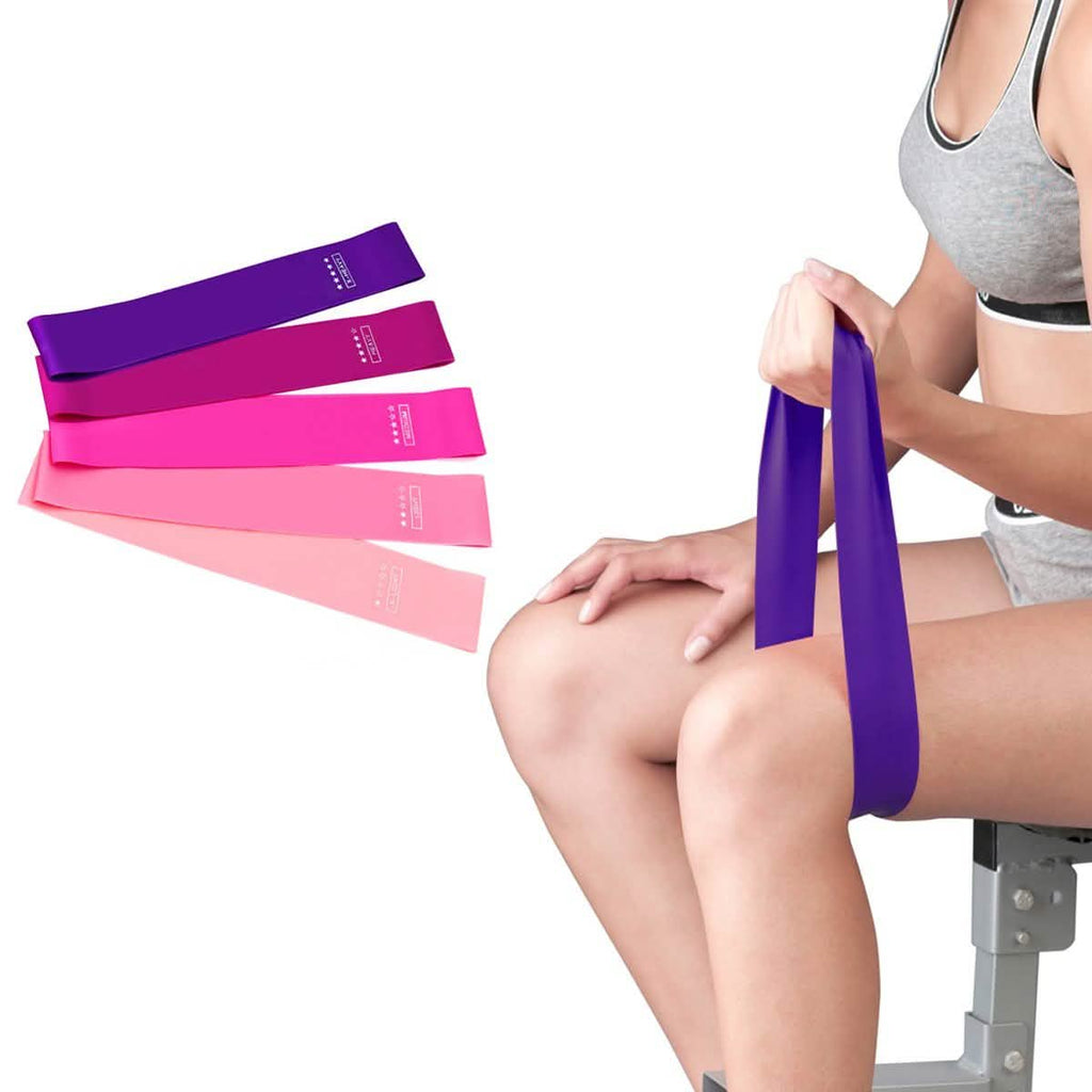 Lot de 5: Boucles d'exercice de précision pour le yoga et le fitness