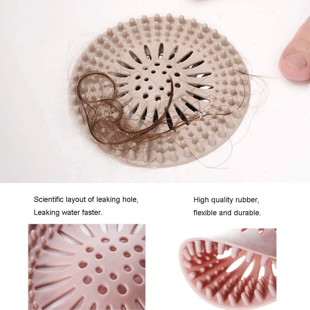 5-Pack: Silicone Hair Stopper