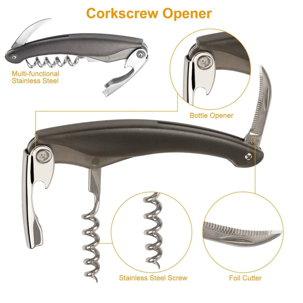 5-Pack: Wine Bottle Opener Set