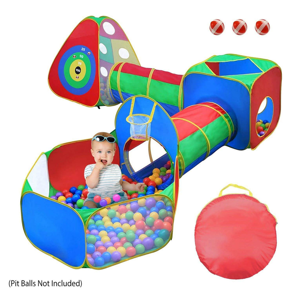 5 pièces : Tentes de jeu et piscine à balles pour enfants pop-up