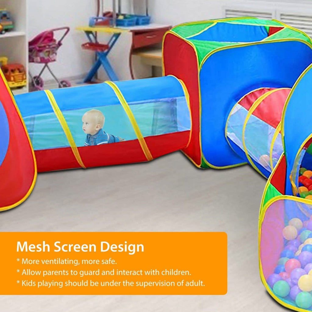 5 pièces : Tentes de jeu et piscine à balles pour enfants pop-up