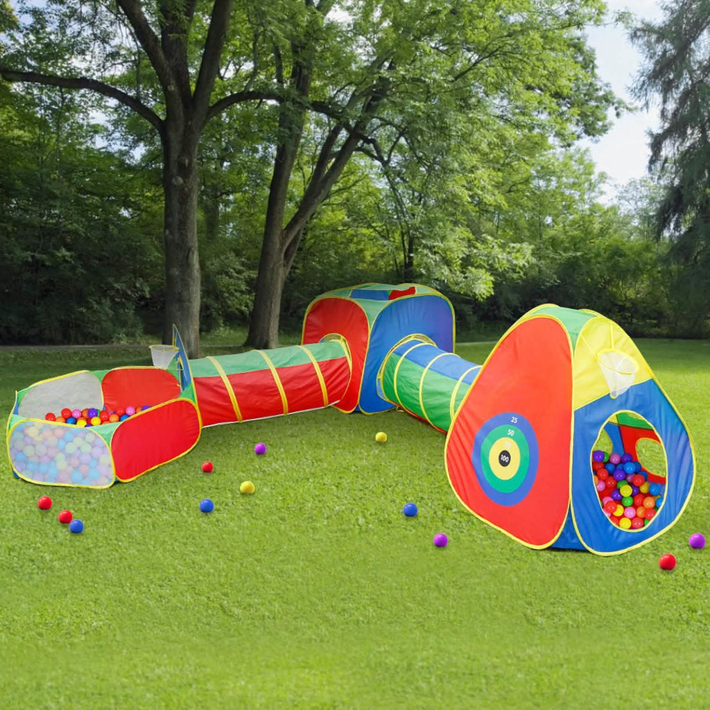 5 pièces : Tentes de jeu et piscine à balles pour enfants pop-up