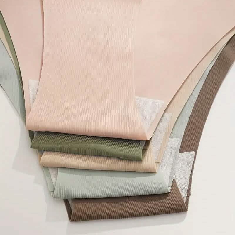 5-Pieces: Seamless Comfy Solid Panties