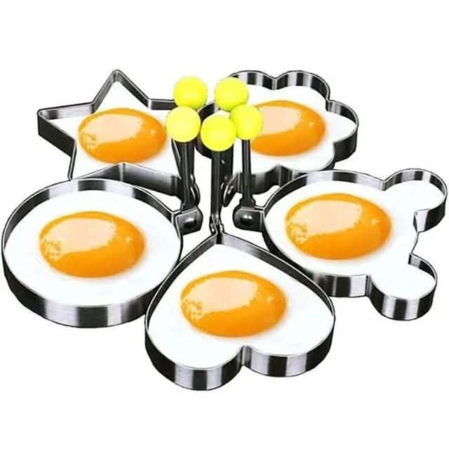 5個セット：目玉焼き型パンケーキリング