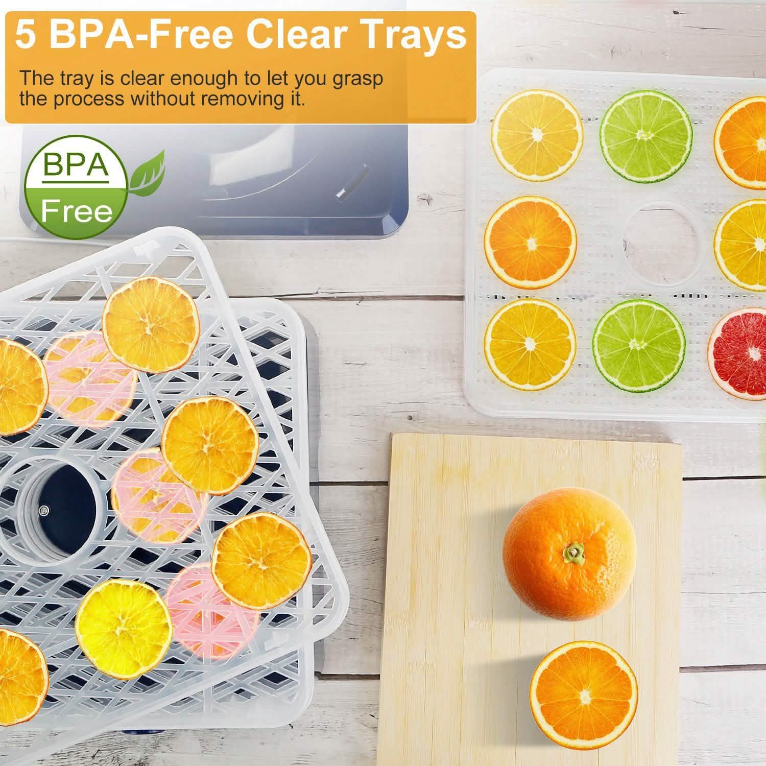 5-Tray Electric Food Dehydrator