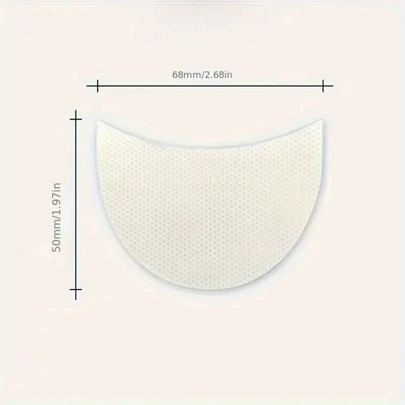 50-Pack: Alcohol-Free Protector Guards for Eyeliner, Mascara, and Lip Makeup Application