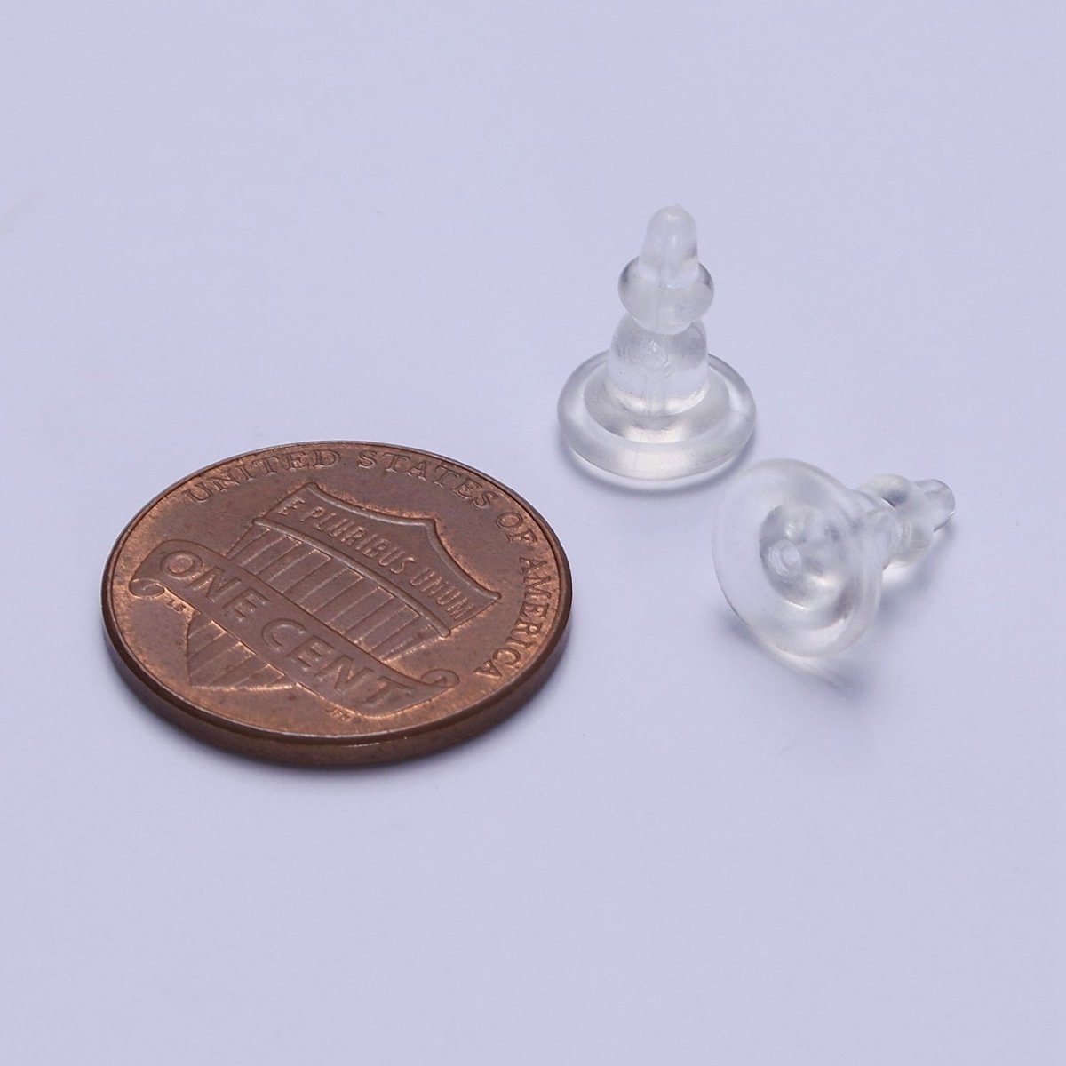 50 pairs Silicone Earring Back L-733