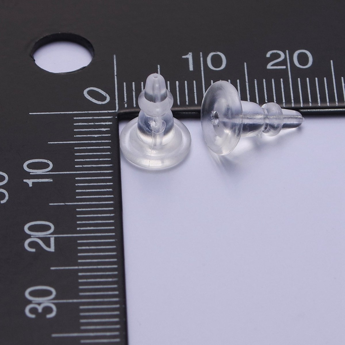 50 pairs Silicone Earring Back L-733