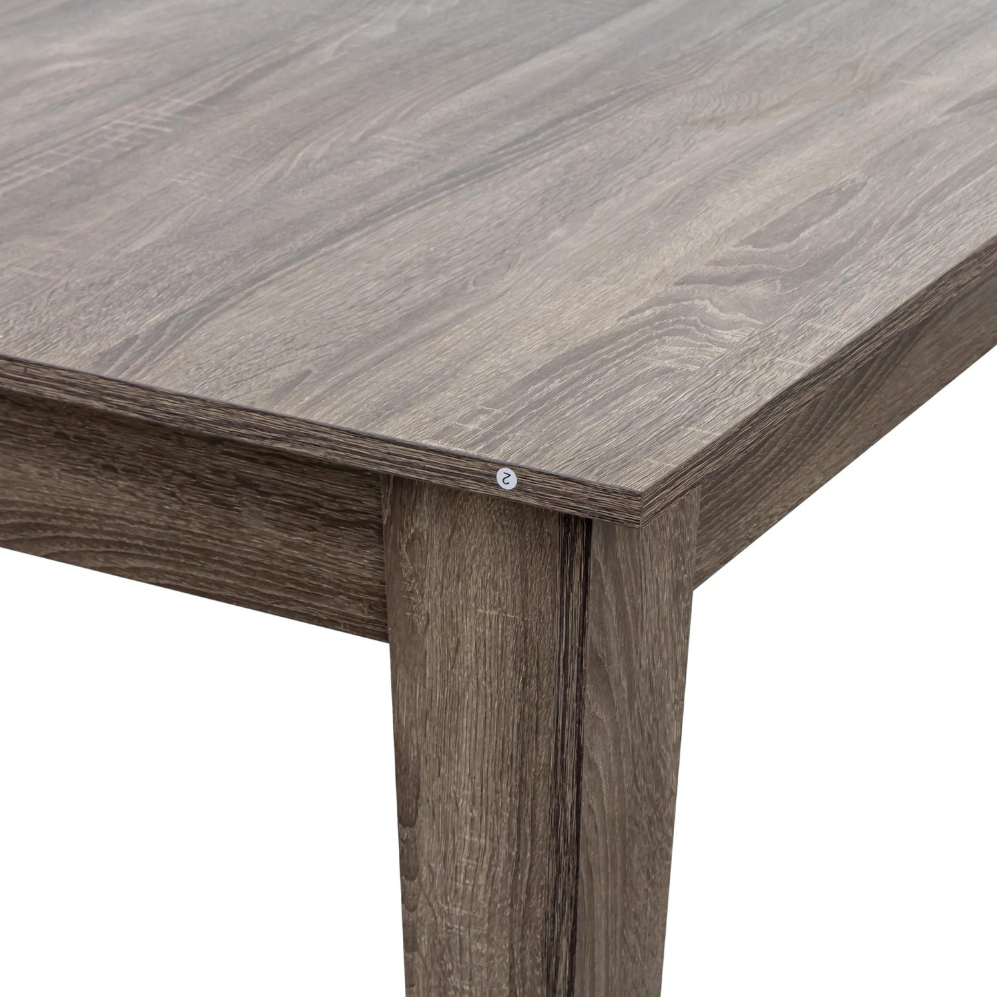 Dining Table - 106.3 in Large Extendable Kitchen Table