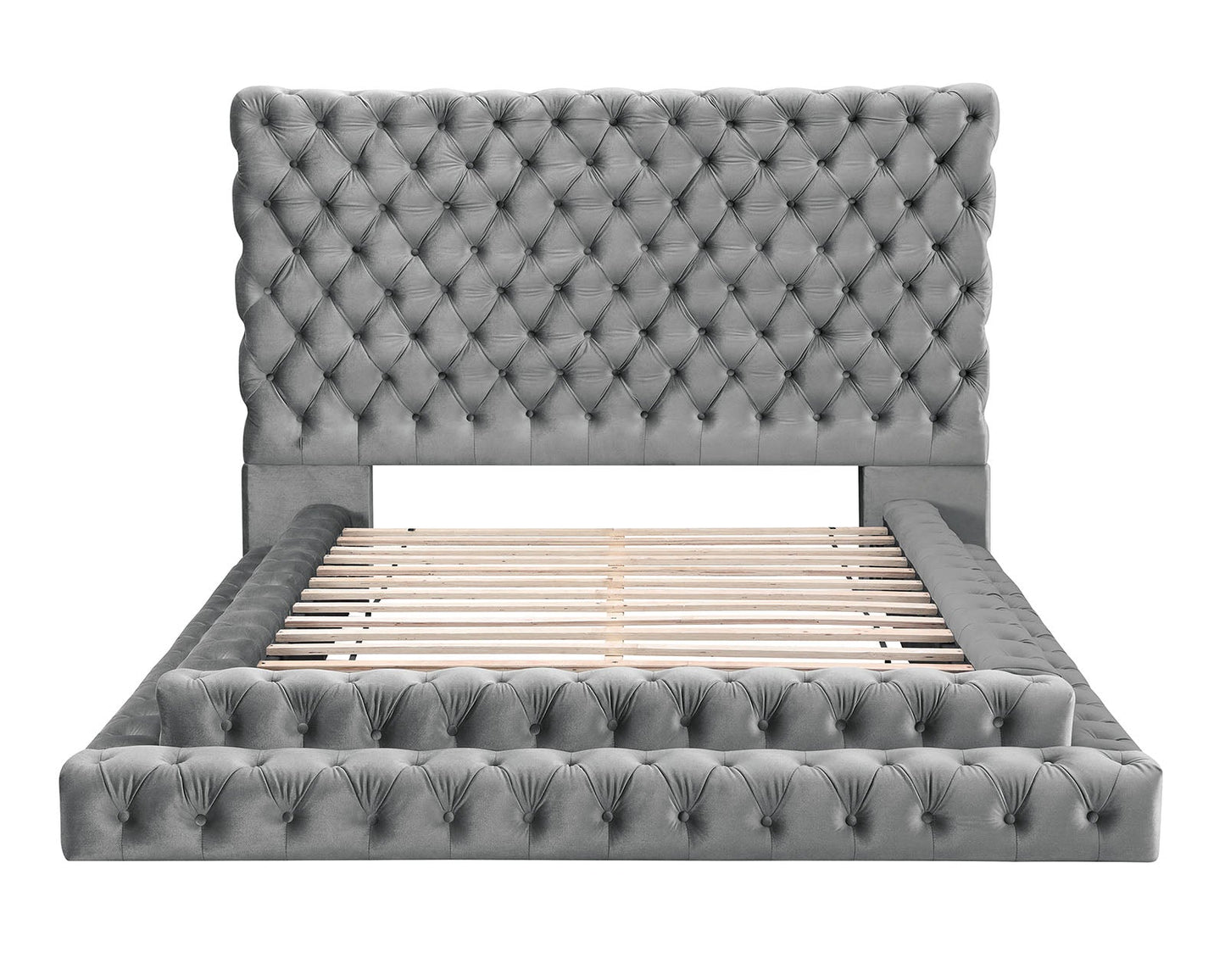 Contemporary Style Fully Upholstered Frame