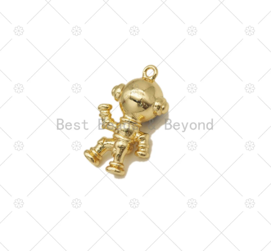 Astronaut Pendant, Astronaut Charm, Sku#LX07