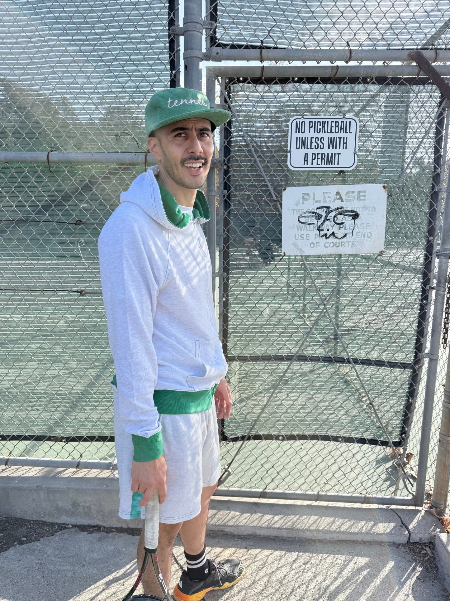 The Court to Cafe Zip Up Hoodie (Only a few left!)