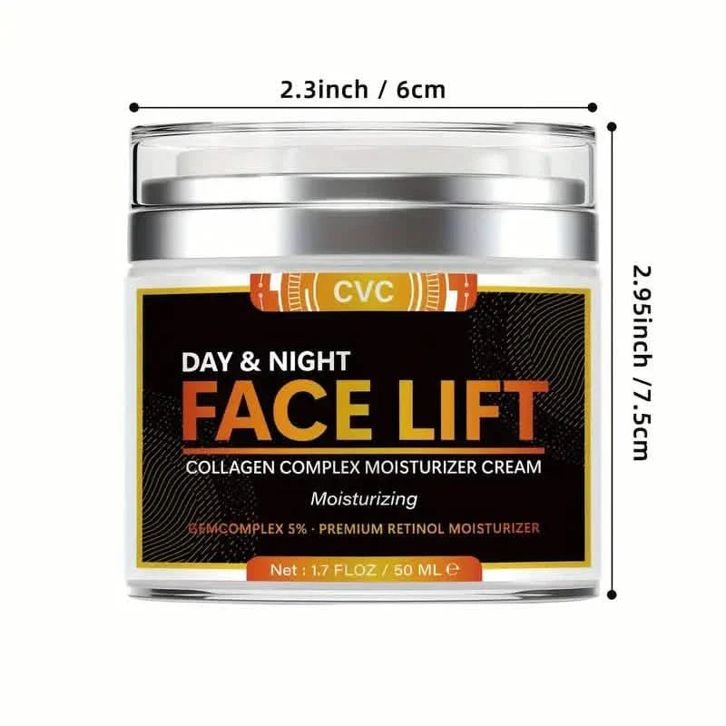 Crème liftante revitalisante 50 ml – Raffermit, lifte et hydrate visiblement avec de l'acide hyaluronique et du collagène