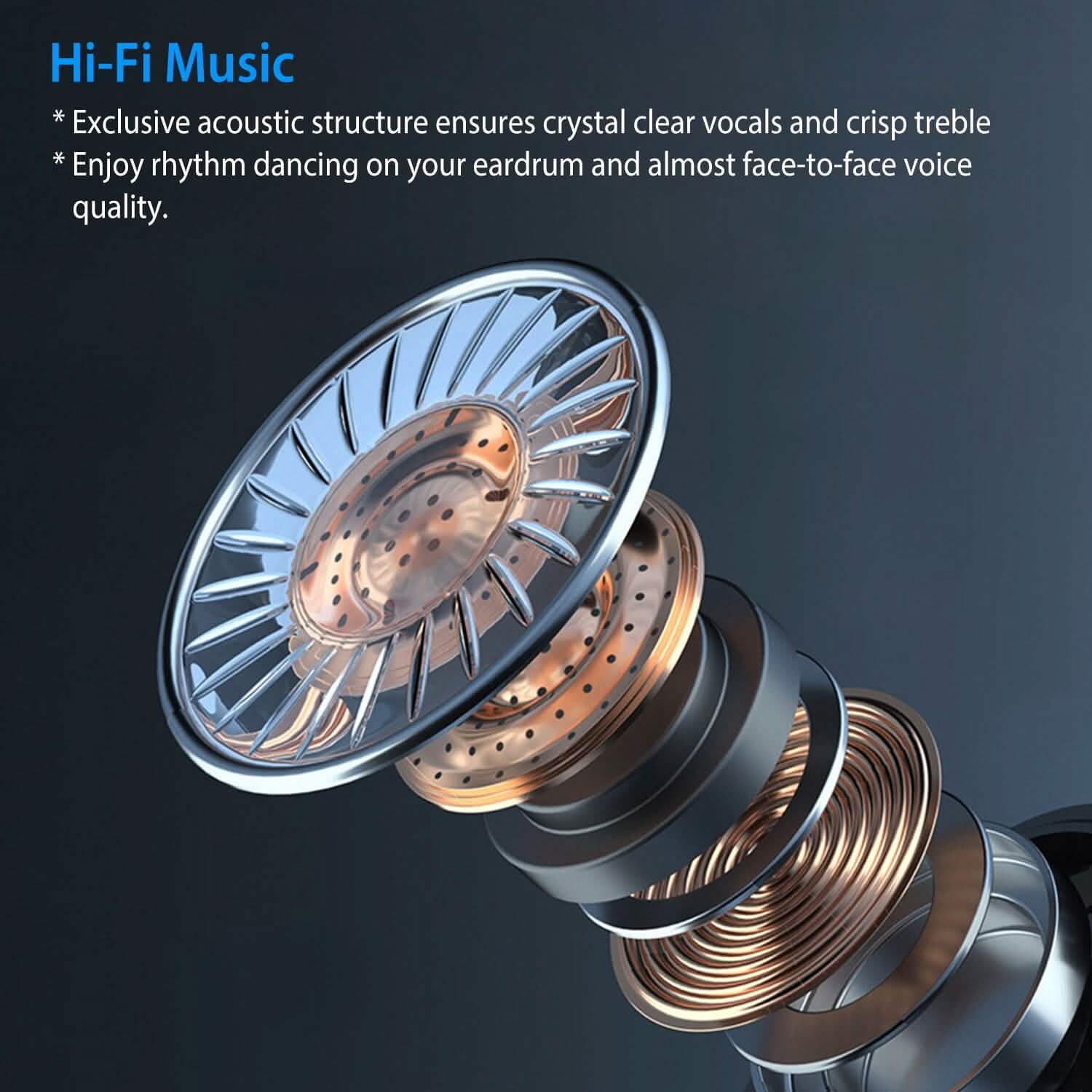 5.1 TWS Wireless Earbuds Touch Control Headphone