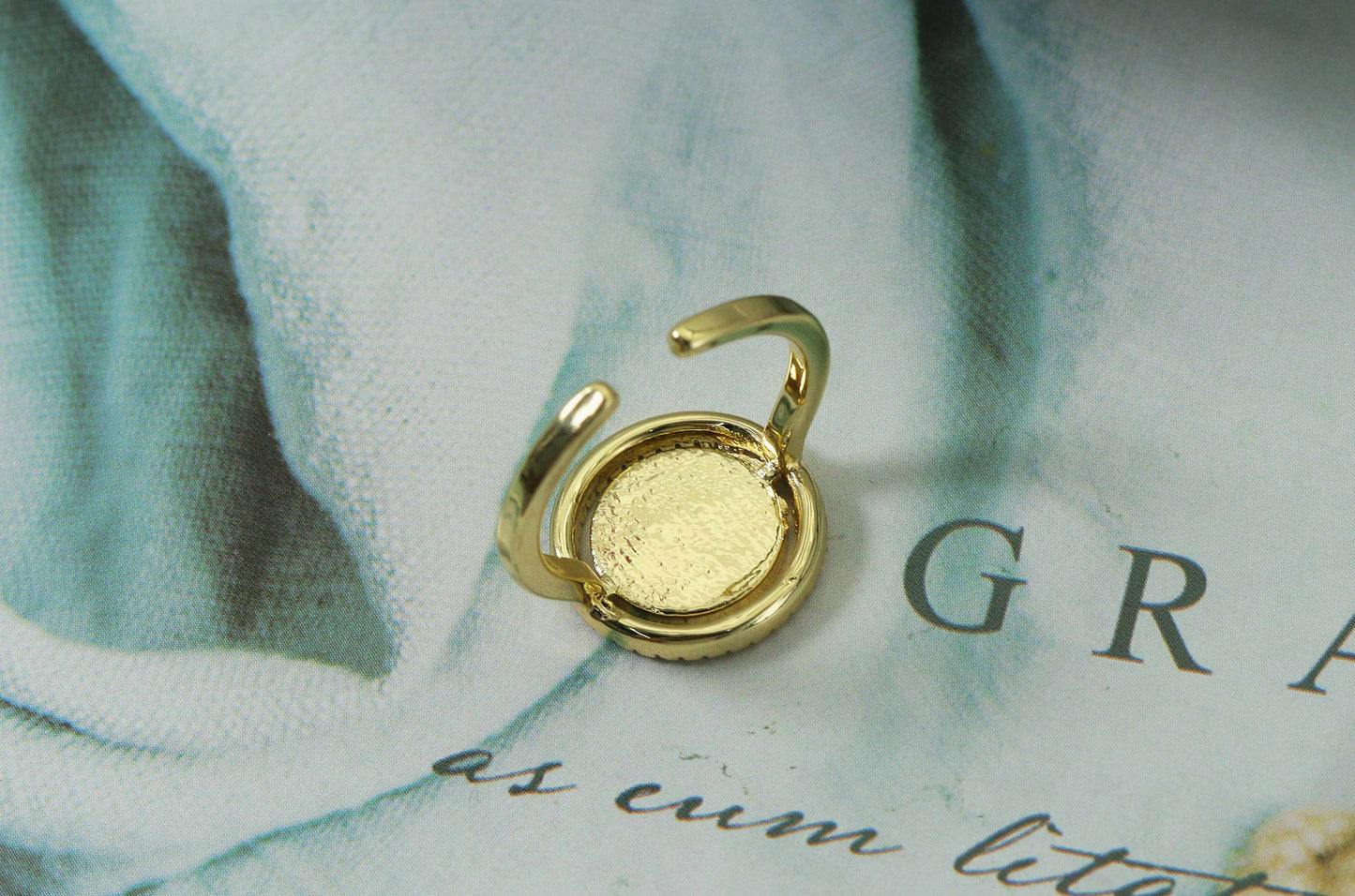 Round Coin Ring,Sku#O89