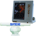 SI-TEX プロフェッショナル デュアルレンジレーダー 4kW 4.5フィートオープンアレイ - 10.4インチカラーTFT LCDディスプレイ [T-2040A-4]