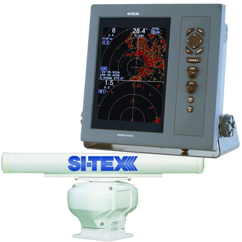 SI-TEX Professional Dual Range Radar w/12kW 4.5' Open Array - 10.4" Color TFT LCD Display [T-2010A-4]