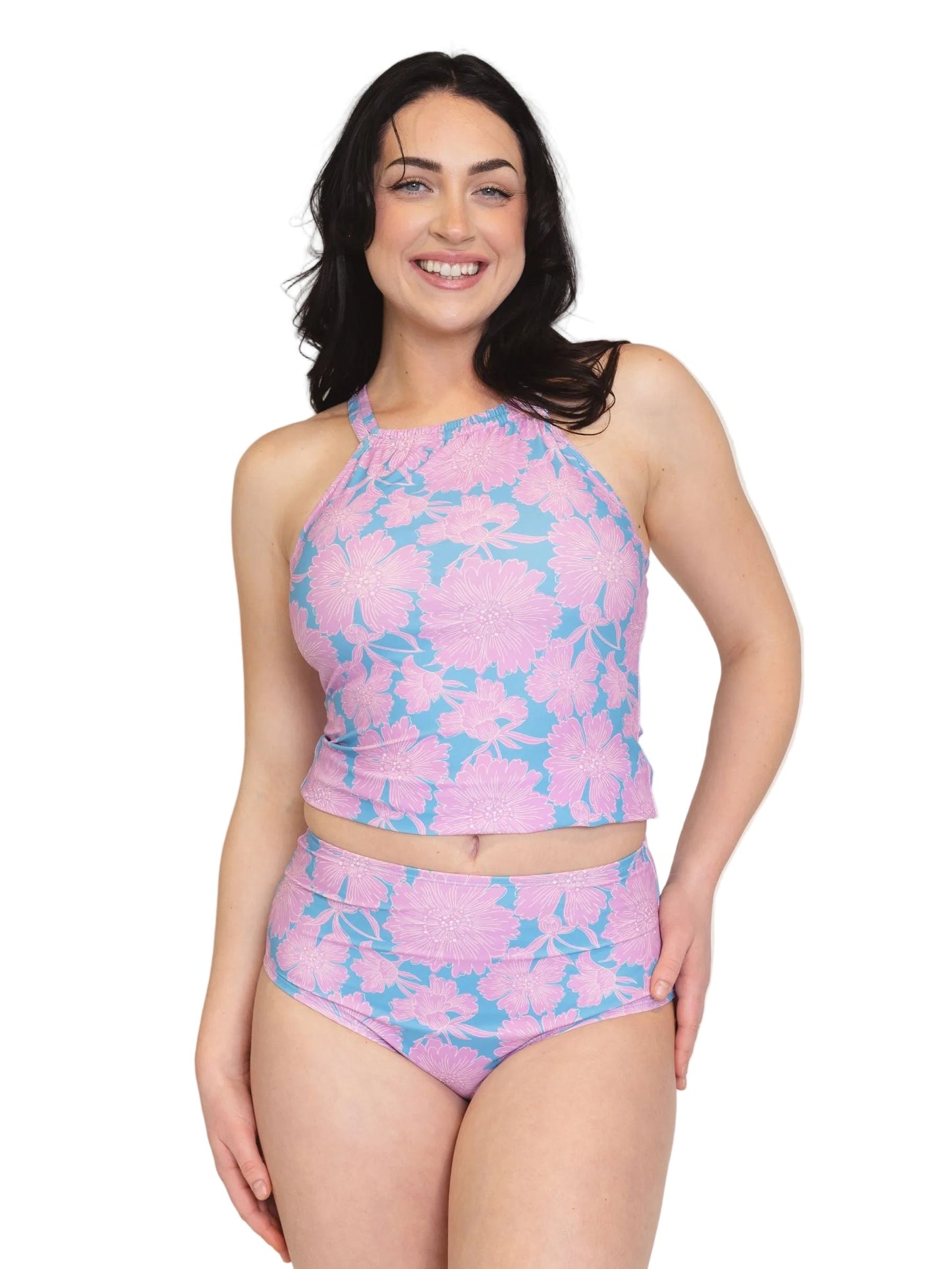 Dahlia Double-Cinch Tankini Top