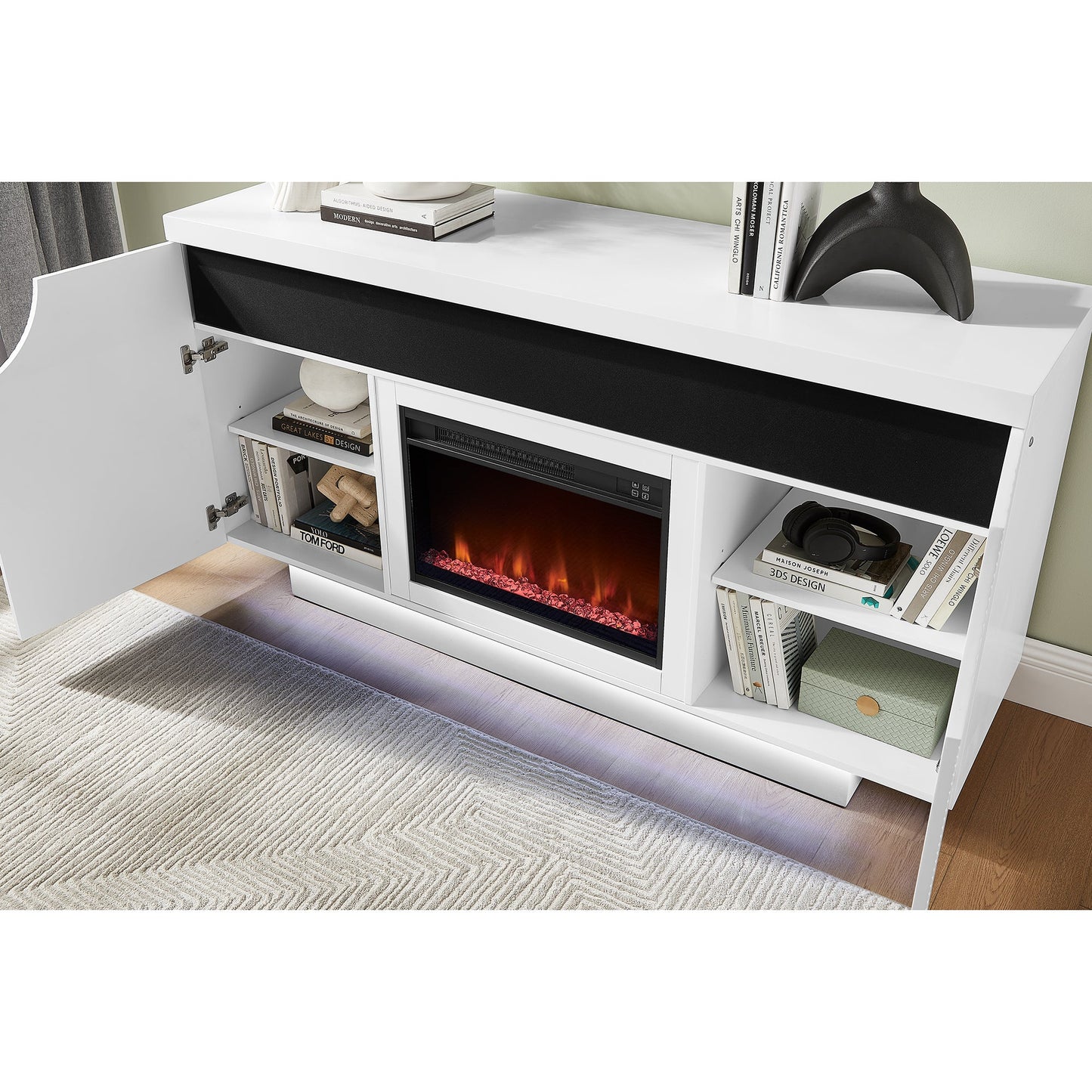 Alessia 66" Fireplace