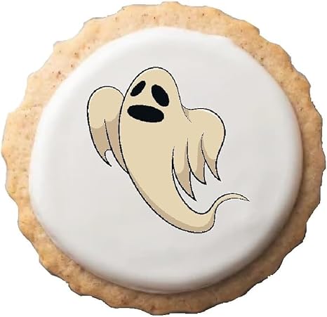 Décorations comestibles pour cupcakes d'Halloween (12 pièces) – Disques en sucre pour pâtisseries