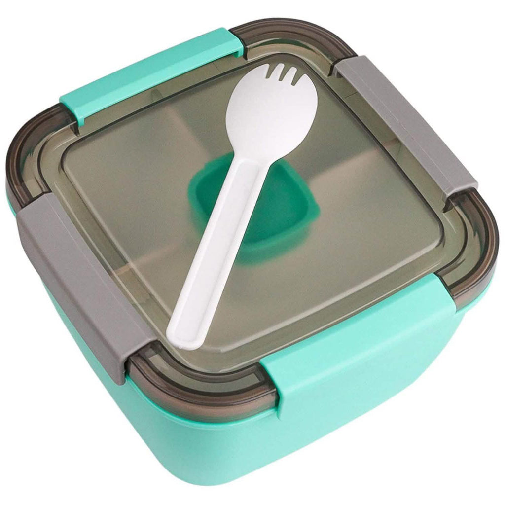 51oz Salad Bowl with Removable 3-Compartment Bento-Style Tray