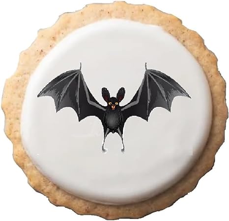Décorations comestibles pour cupcakes d'Halloween (12 pièces) – Disques en sucre pour pâtisseries