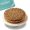 Andy Anand Sugar-Free Caramel Walnut Cake, 9-Inch, 2 lb – Freshly Baked, All-Natural, No Preservatives, Diabetic-Friendly Birthday Gift Box