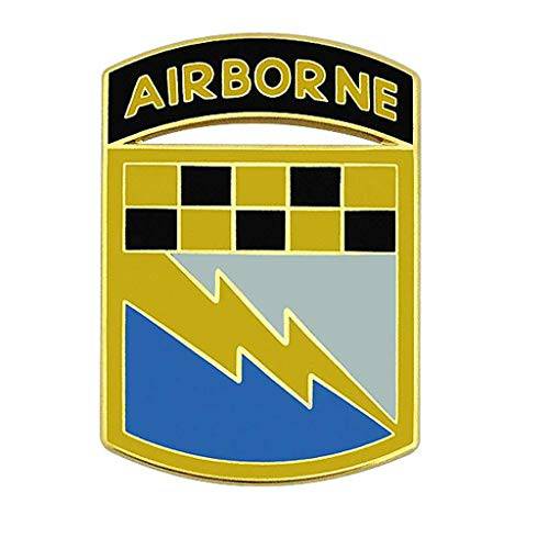 U.S. Army 525th Battlefield Surveillance Brigade CSIB with Airborne Tab (each)