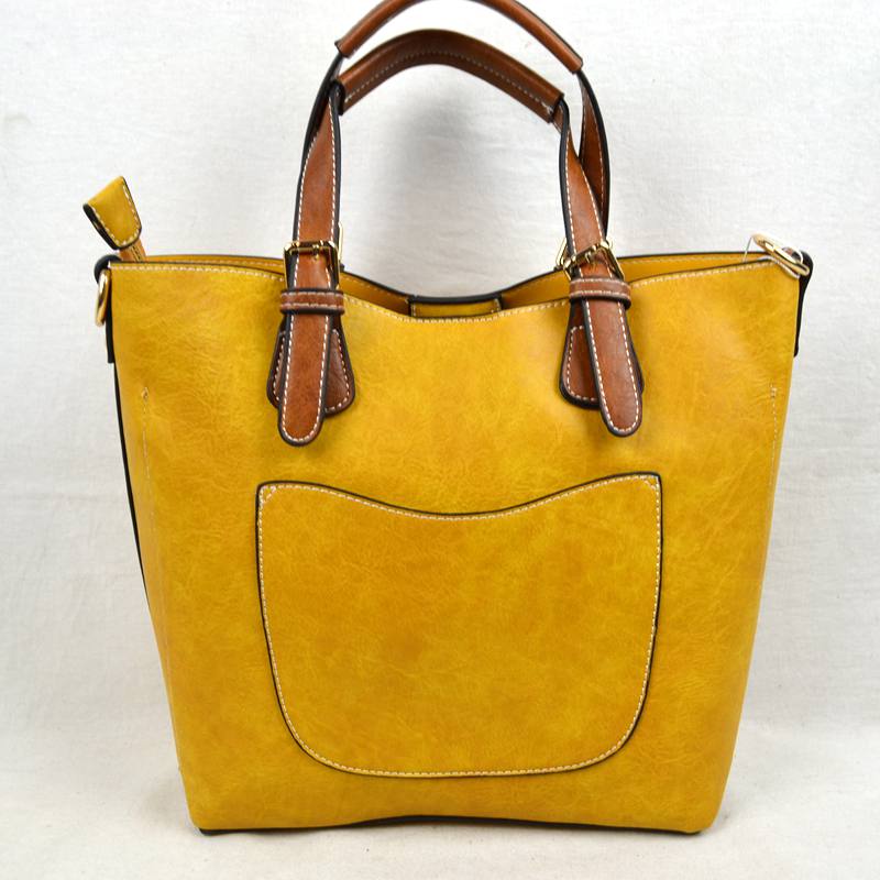 Vegan Leather Tote Shoulder Handbags For Women