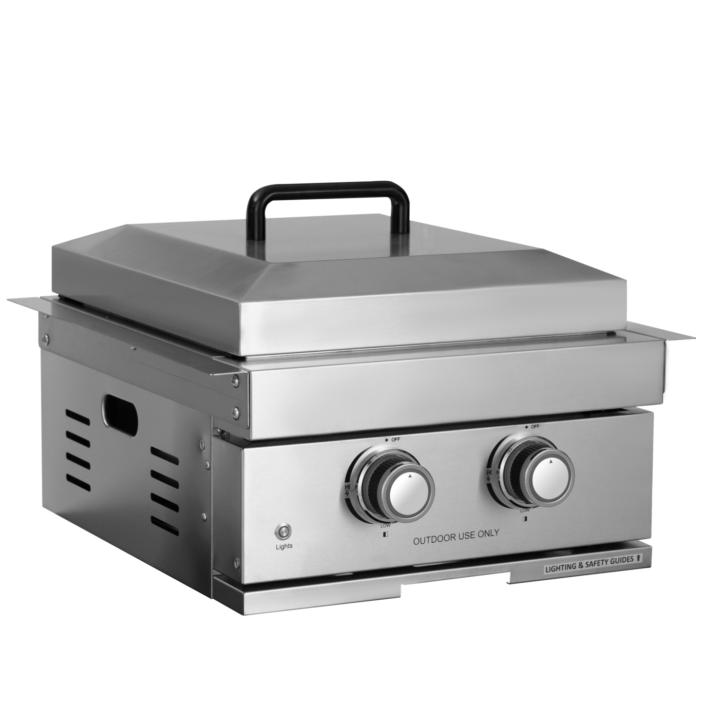 Built-in Outdoor Kitchen 32" LPG Gas Grill with Ice Box