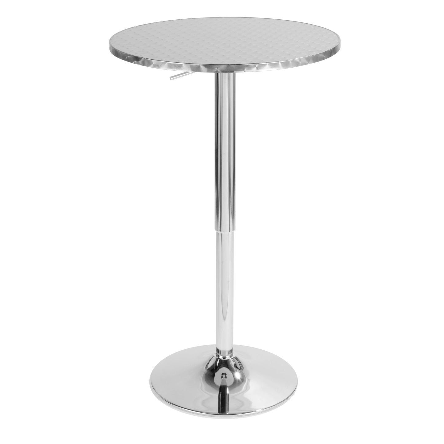 Contemporary Adjustable Round Bar Table