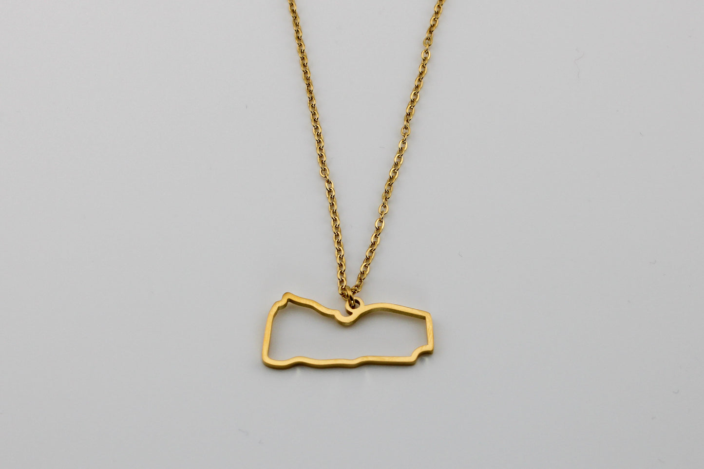 Yemen Map Necklace | Outline