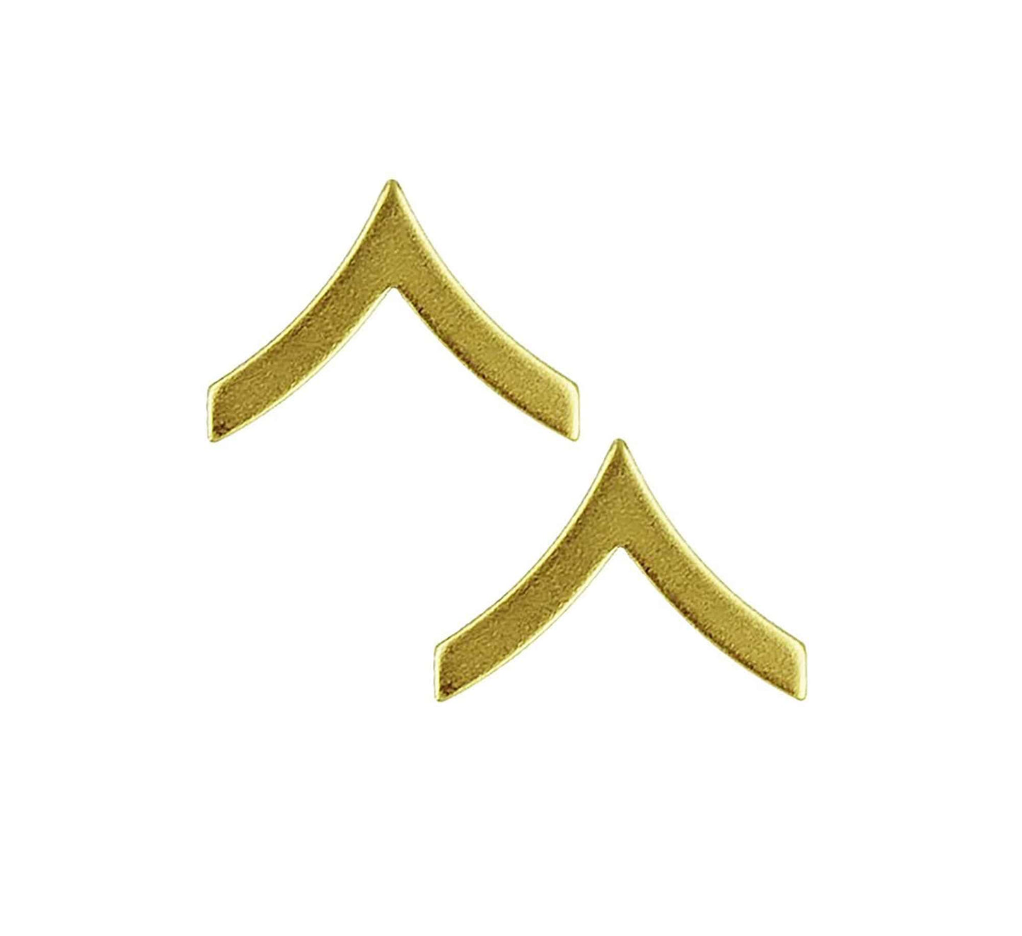 U.S. Marine Corps Private First Class Satin Gold Rank