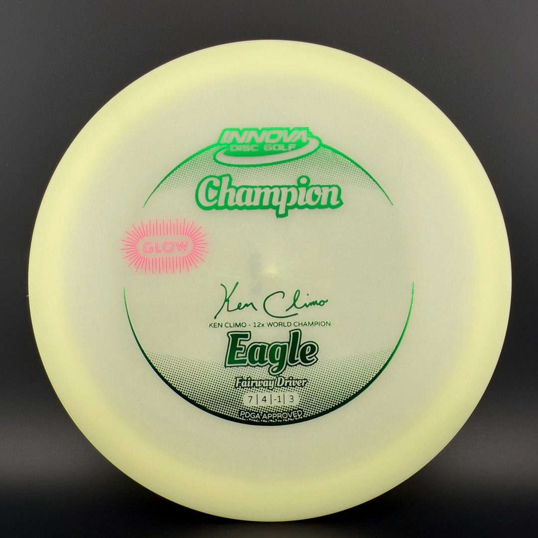 Classic Color Glow Champion Eagle - Ken Climo 12x
