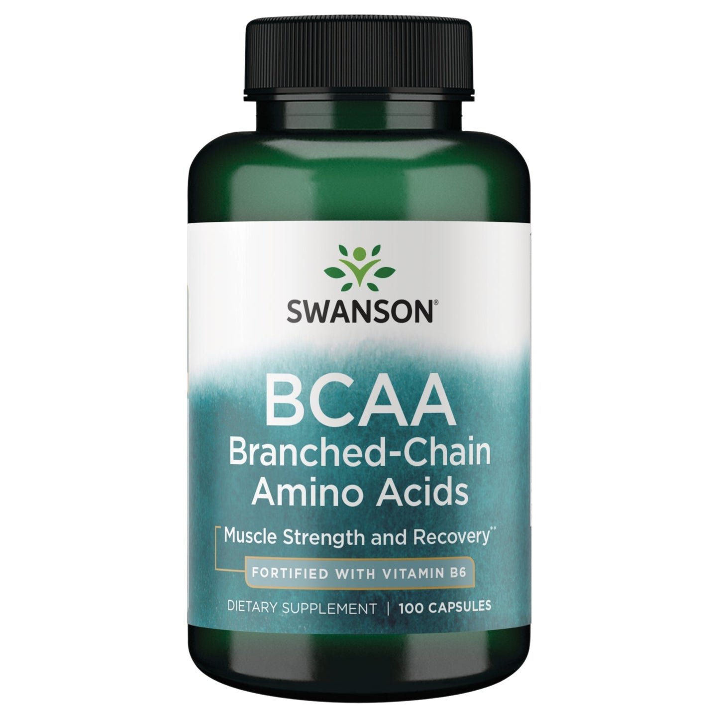 BCAA Branched-Chain Amino Acids - Fortified with Vitamin B6