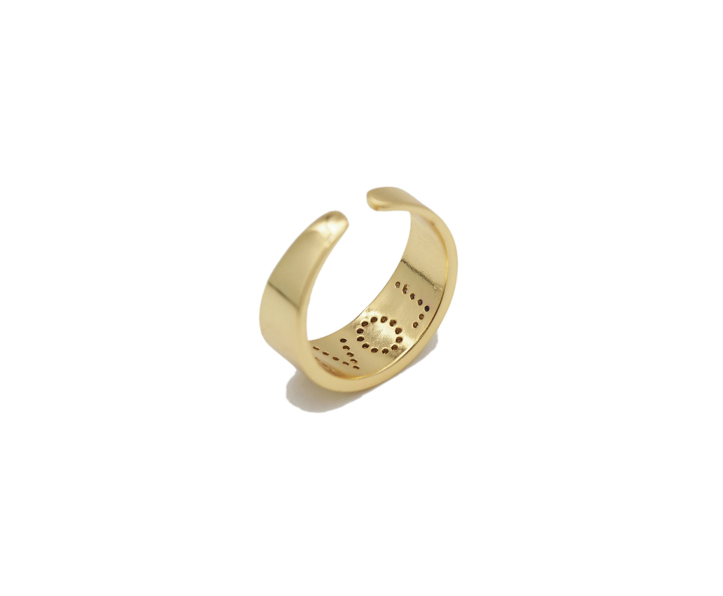 Gold Love Band Ring, SKU#LK574