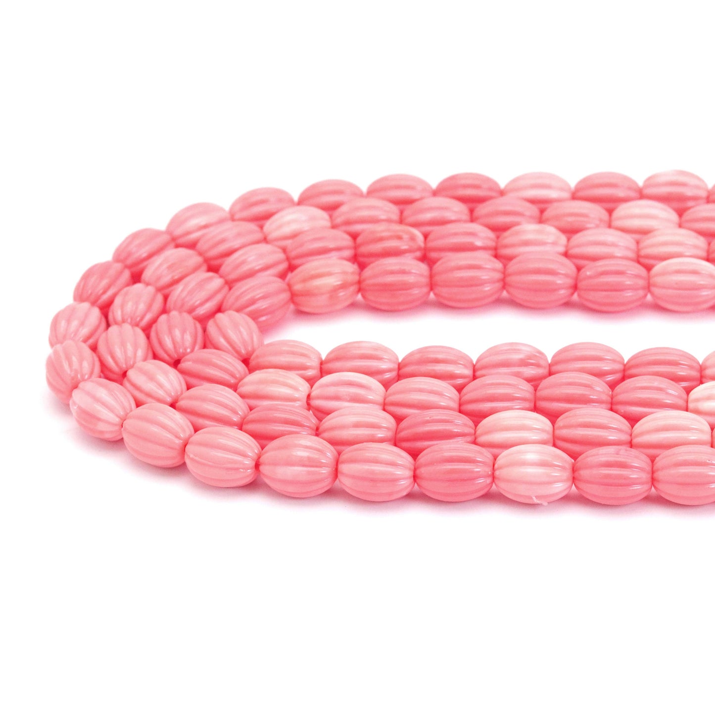 10x13mm Pink Pumpkin Resin Beads, Sku#U2047