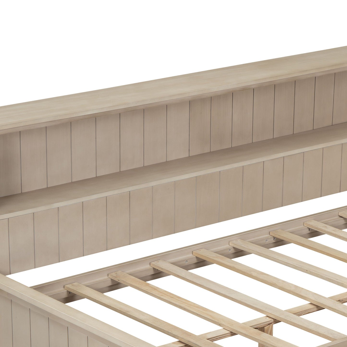 Daybed With Storage Shelves