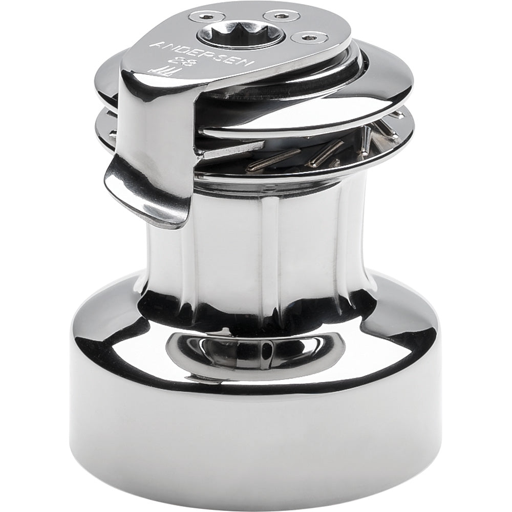 ANDERSEN 28 ST FS - Winch manuel 2 vitesses Self-Tailing - Tout Inox [RA2028010000]