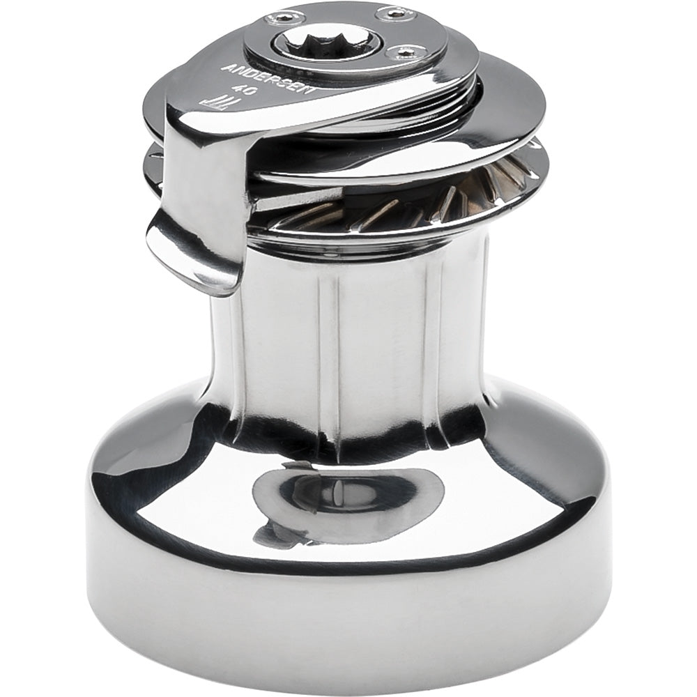 ANDERSEN 40 ST FS - Winch manuel 2 vitesses self-tailing - Tout Inox [RA2040010000]