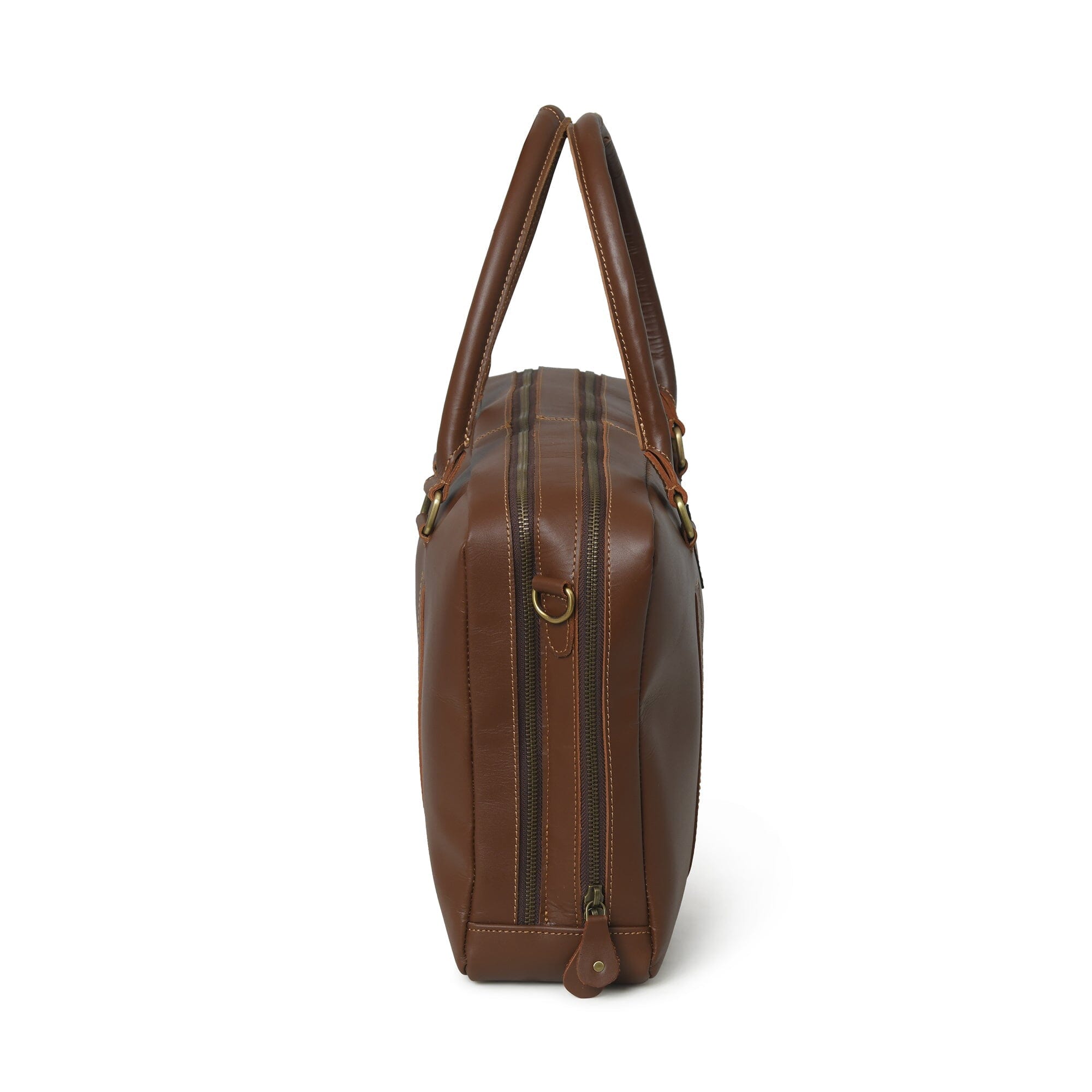 Serviette de bureau en cuir de buffle Dixon Brown pour ordinateur portable