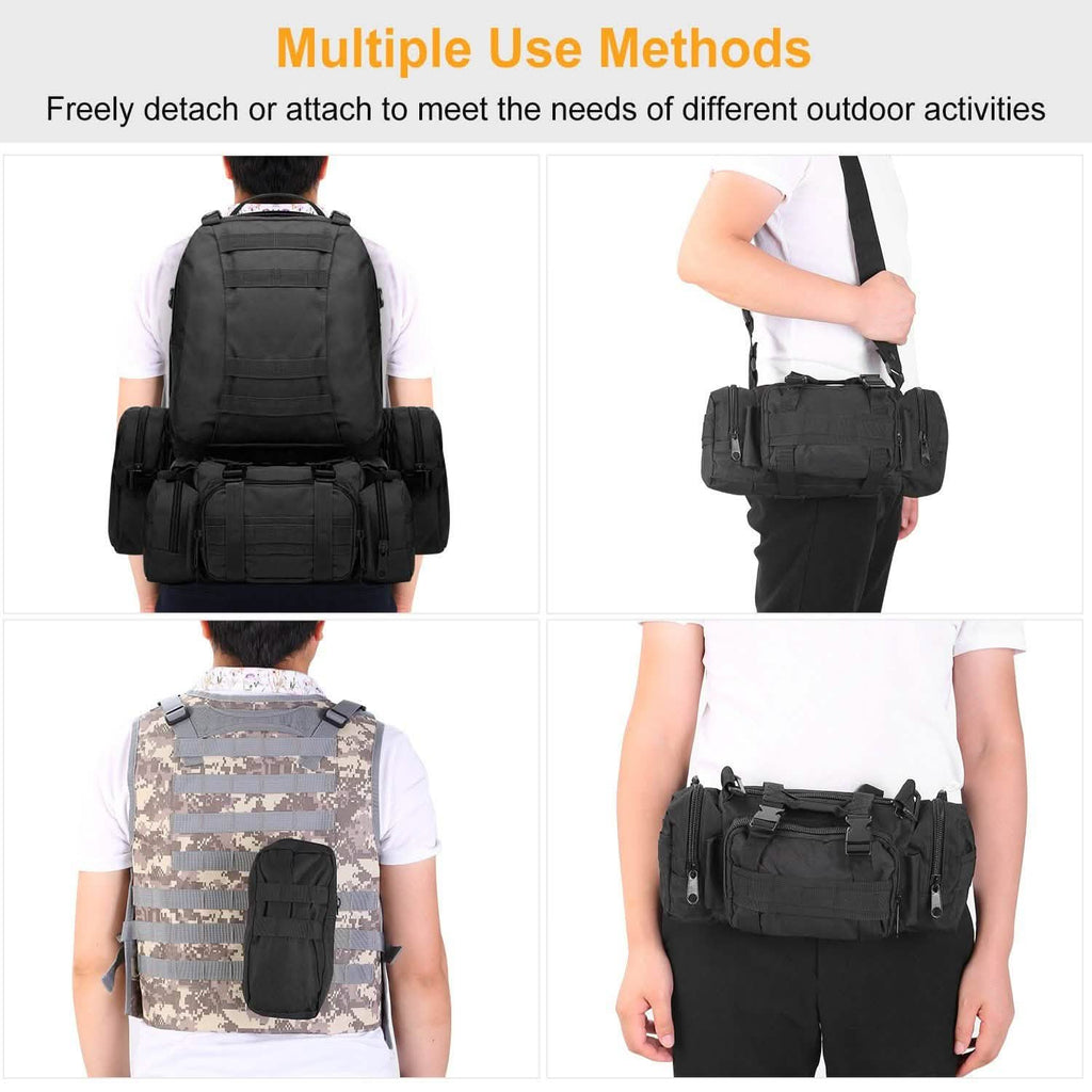 56L Military Tactical Backpack
