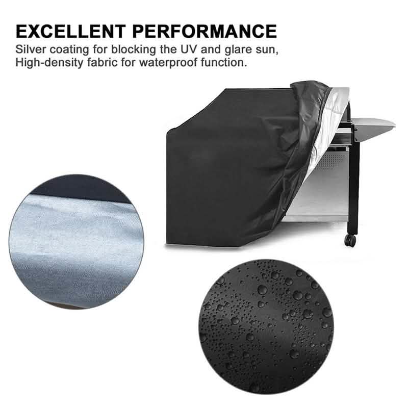 Housse de protection étanche pour barbecue à gaz 57" noire