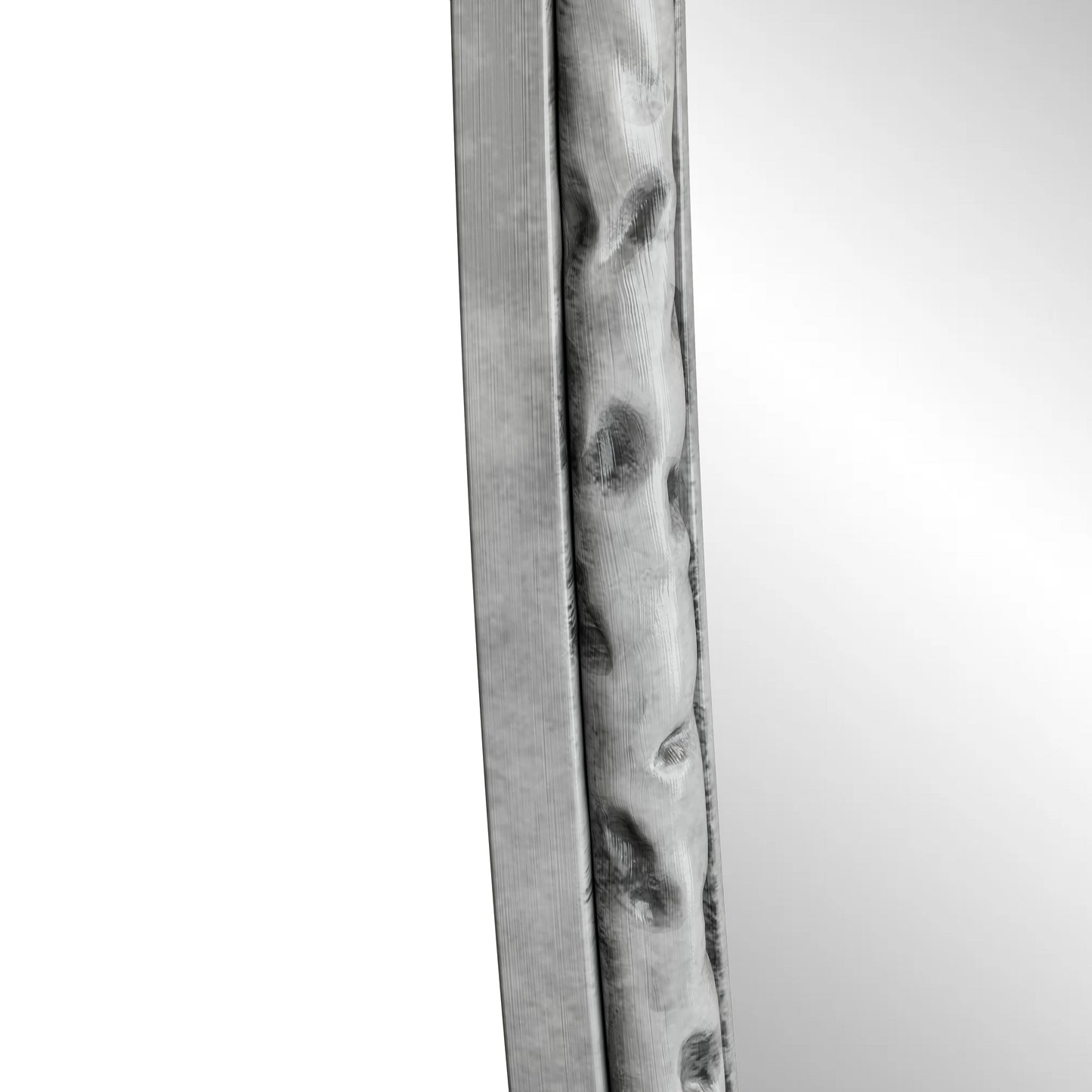 Iron Art Oval Retro Mirror - Antique Effect