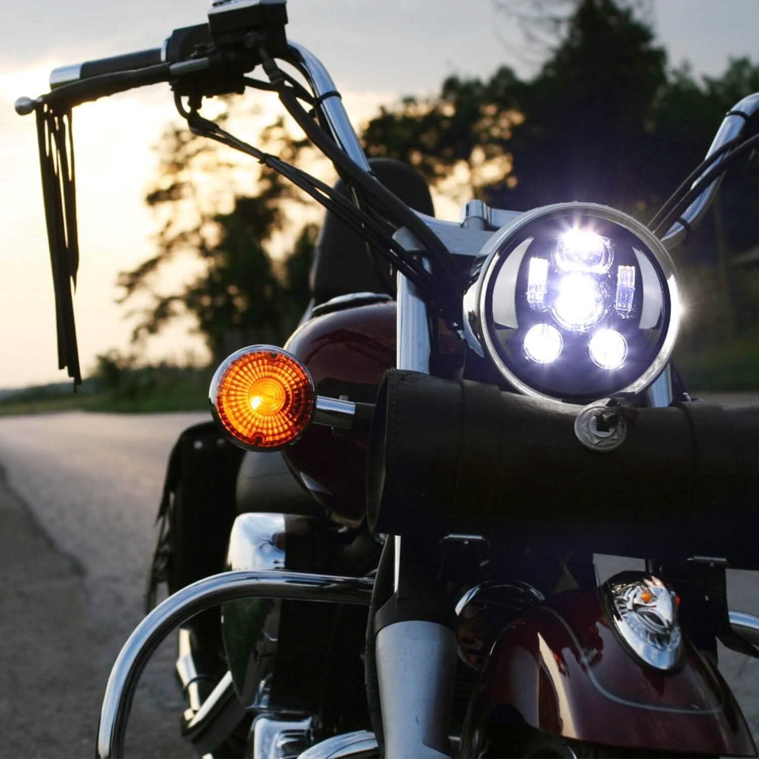 5.75-Inch LED Motorcycle Headlight