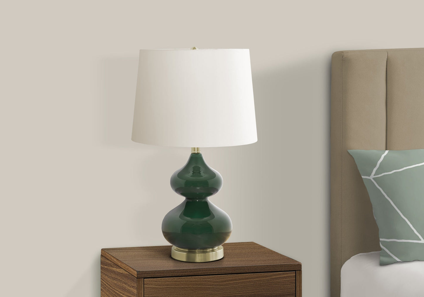 24"H Double-Gourd Table Lamp
