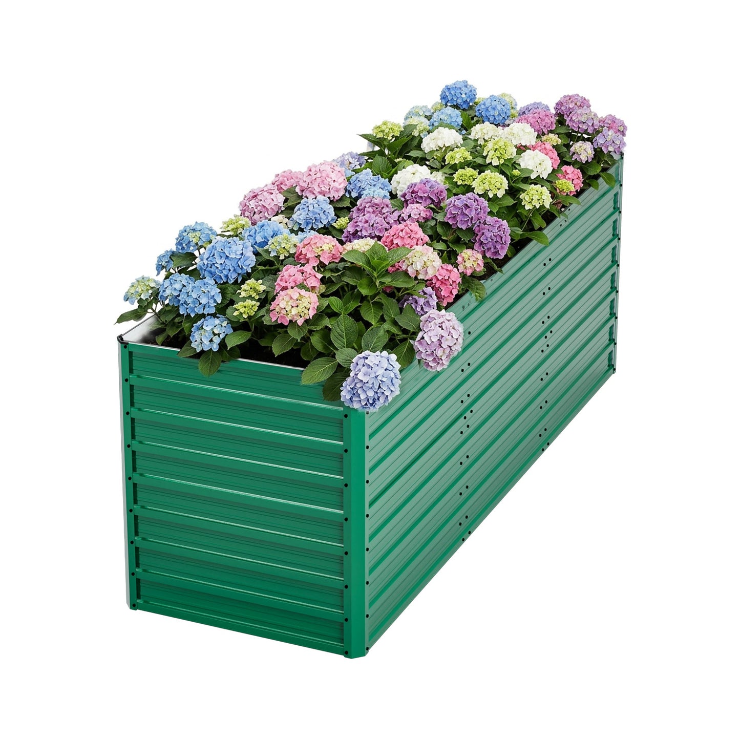 Raised Garden Bed Kit - Ergonomic Height Metal Planter Box